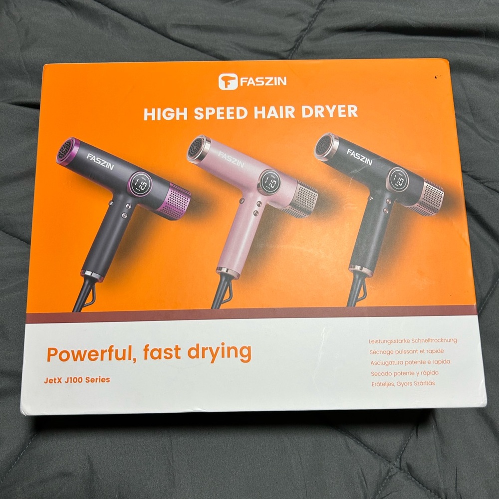 Faszin speed hair dryer